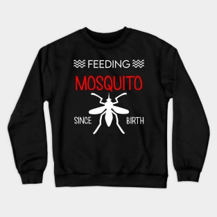 Mosquito Funny Feeding Crewneck Sweatshirt